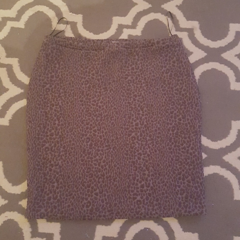 H & M Cheetah Print Skirt