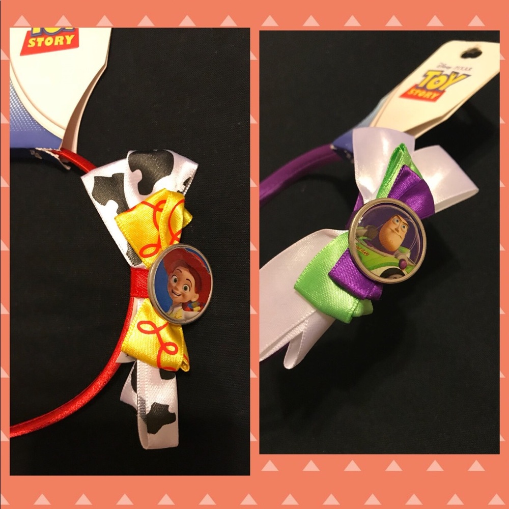 New Disney headbands. Jessie & buzz light year