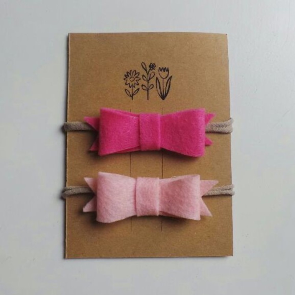 Girly Girl Bow Headband Set