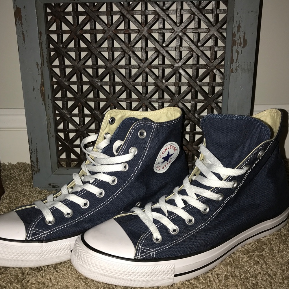 Mens Converse Brand New (Navy Blue)