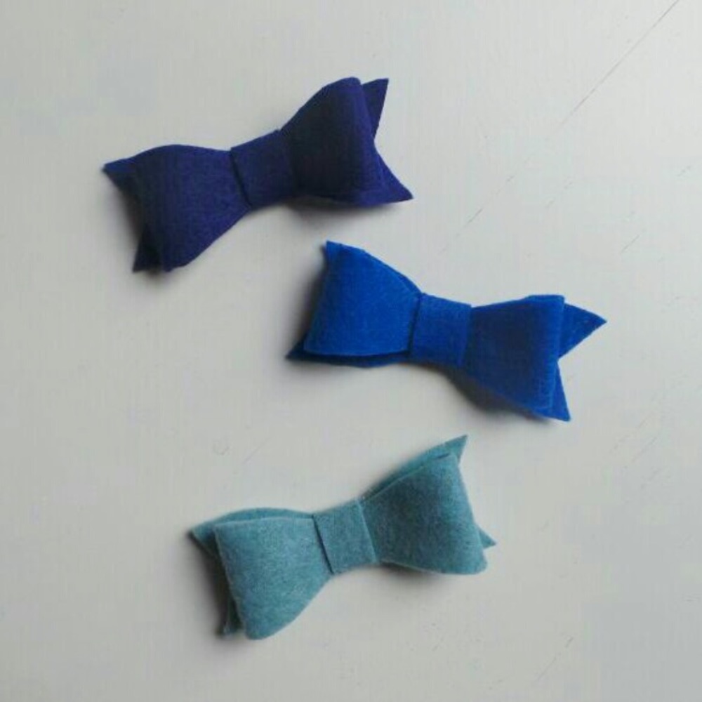 "I've got the Blue" Bow Set