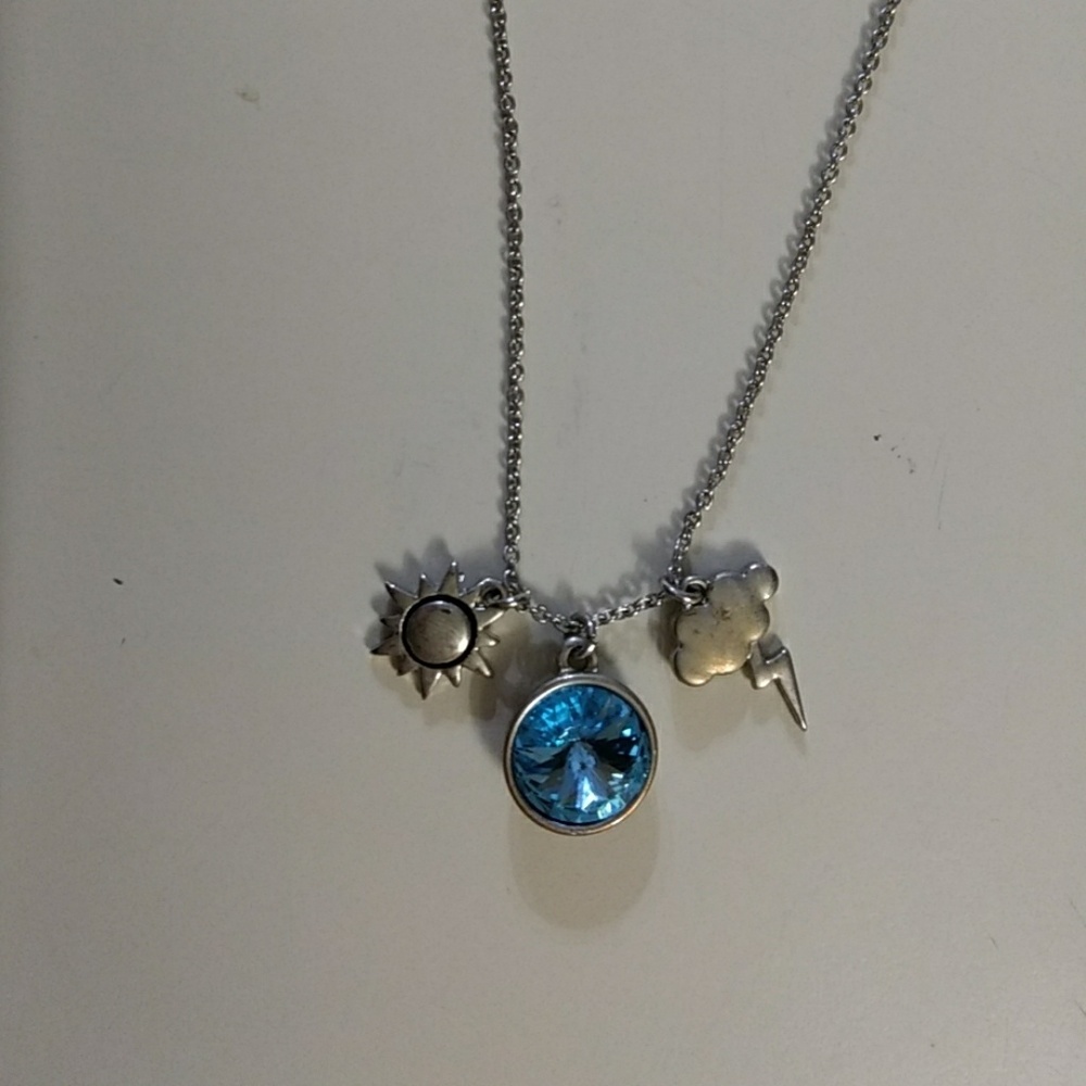 Sterling Silver storm necklace