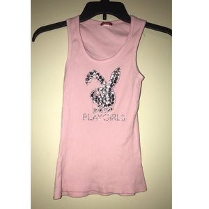 PlayGirls cropped tank top