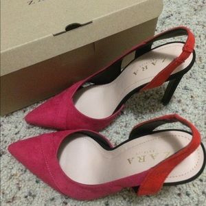 Zara heels shoes