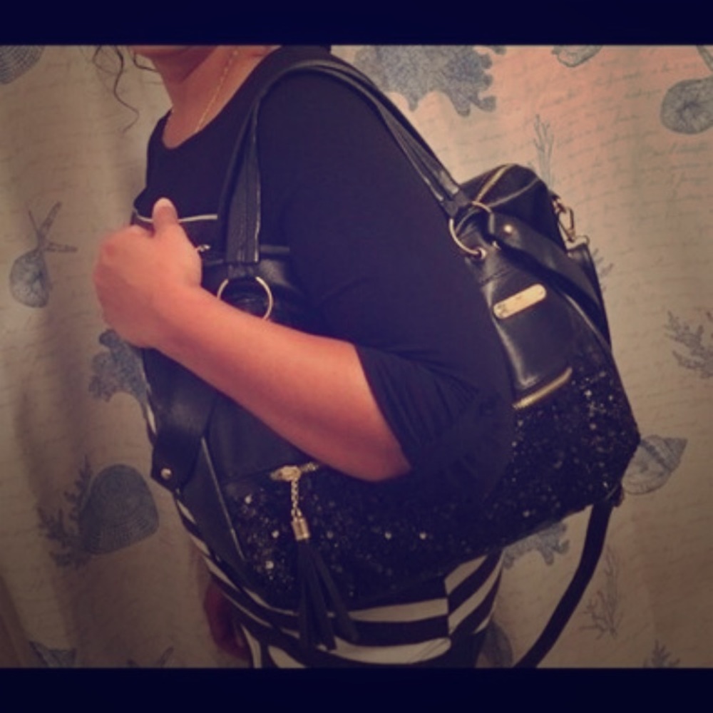 Black and Gold Bag