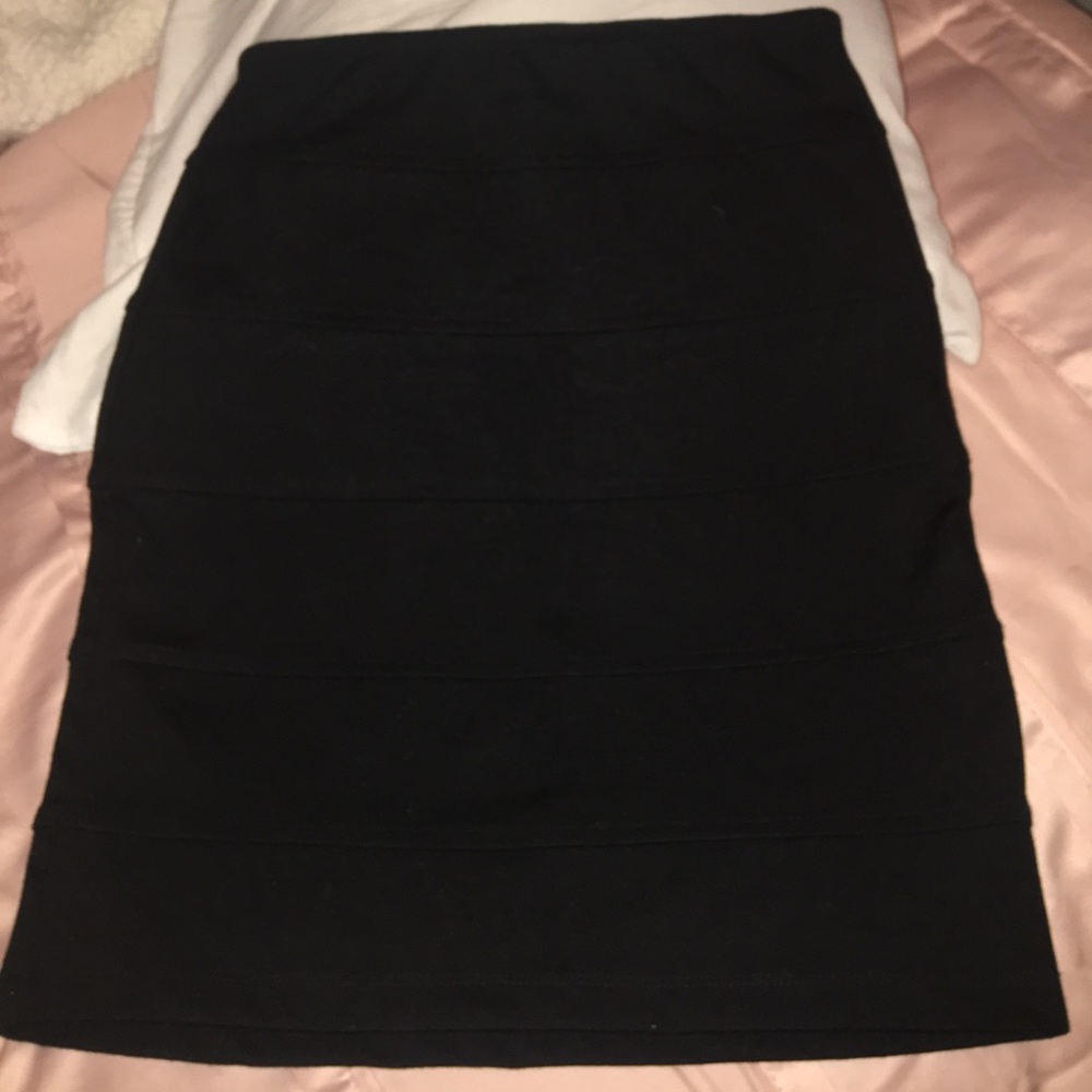 Black skirt