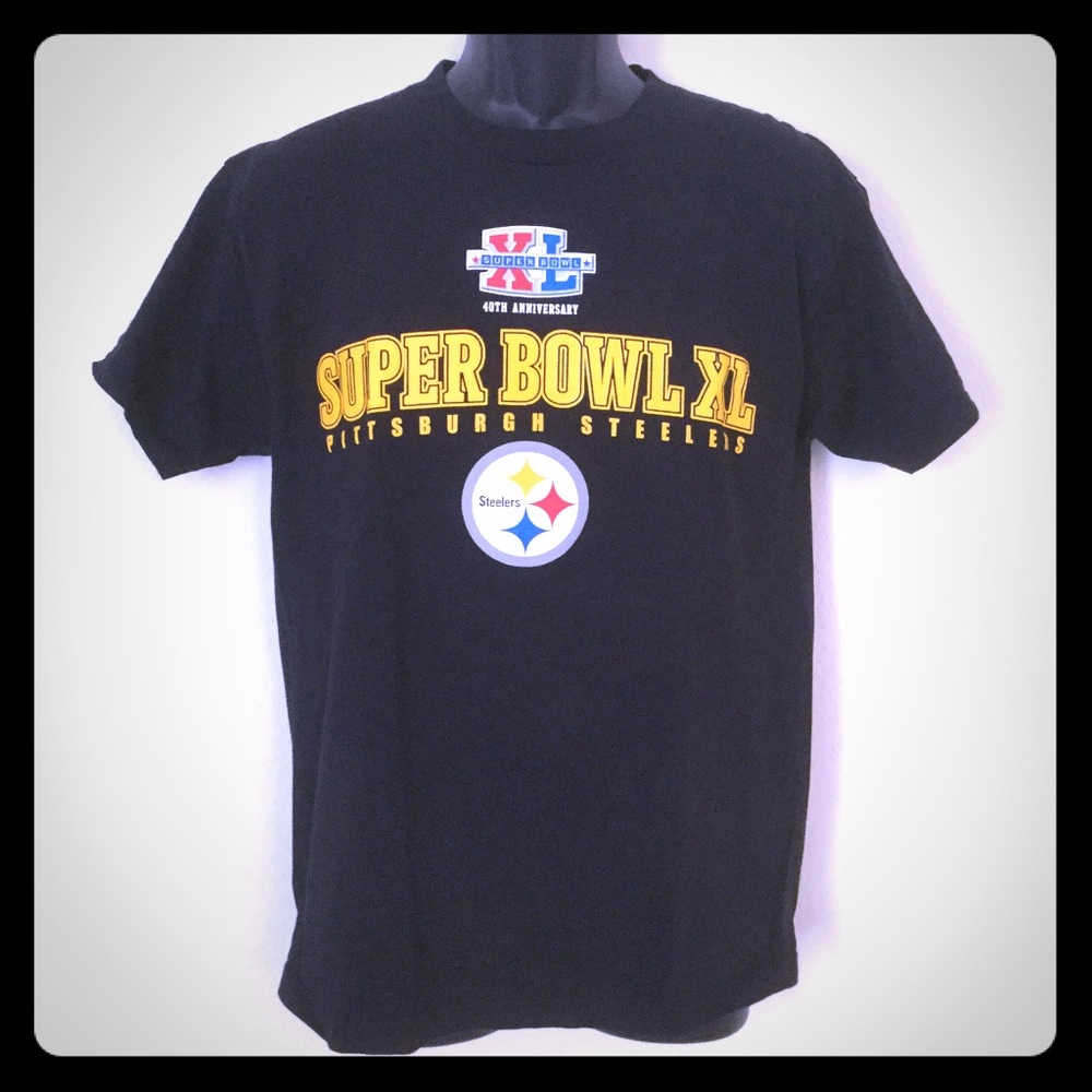 Pittsburgh Steelers Superbowl XL Men's M Shirt