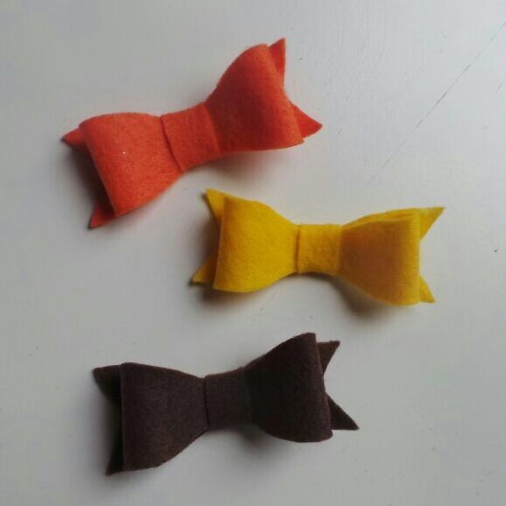 Thanksgiving Bow Set