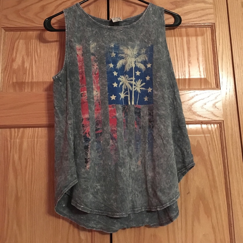 american flag tank top