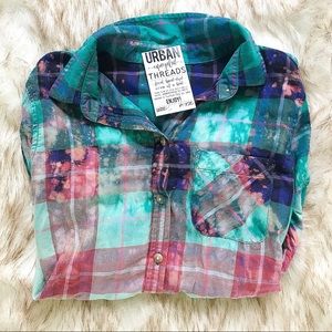 Urban Upcycled Threads Flannel