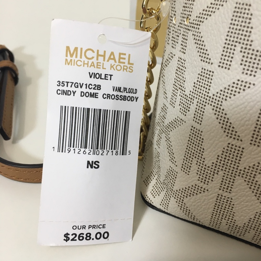 SOLDNEW MICHAEL KORS VANILLA CROSSBODY - Picture 8 of 8