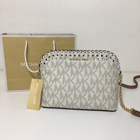 SOLDNEW MICHAEL KORS VANILLA CROSSBODY - Picture 2 of 8