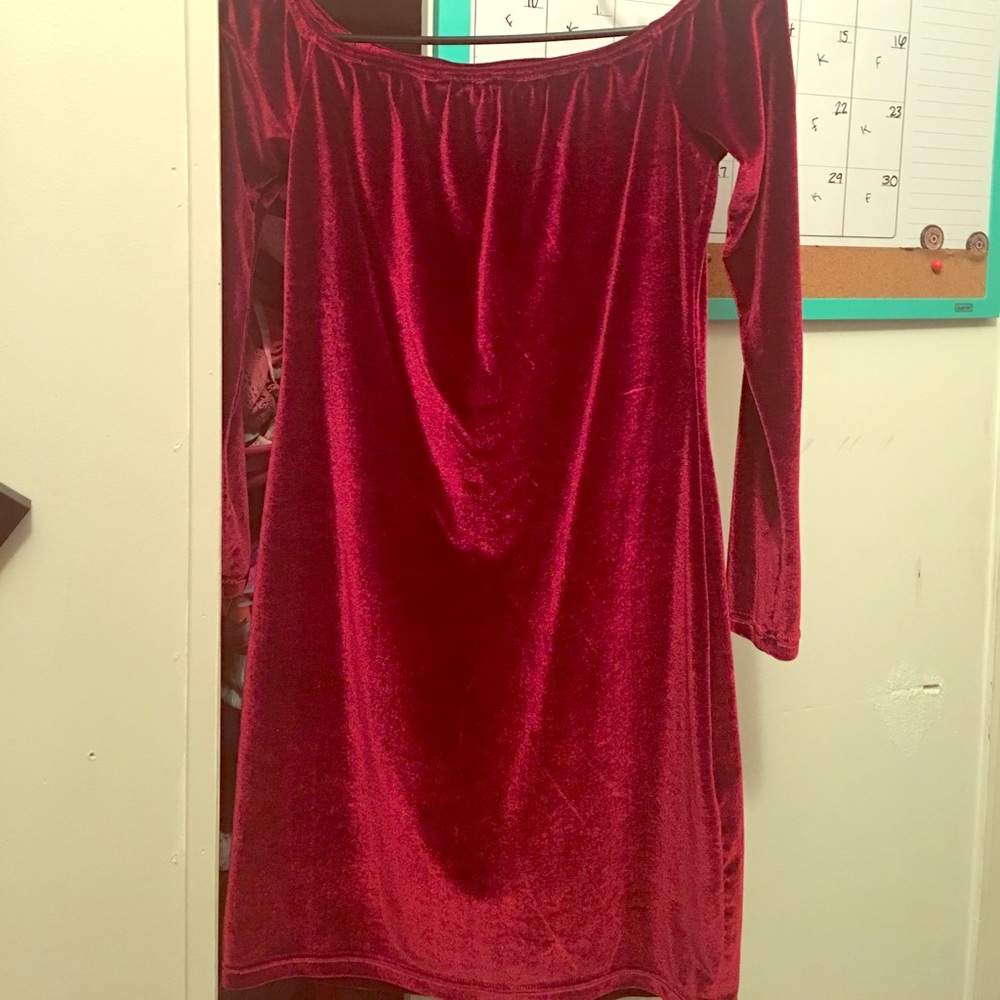 Red dress