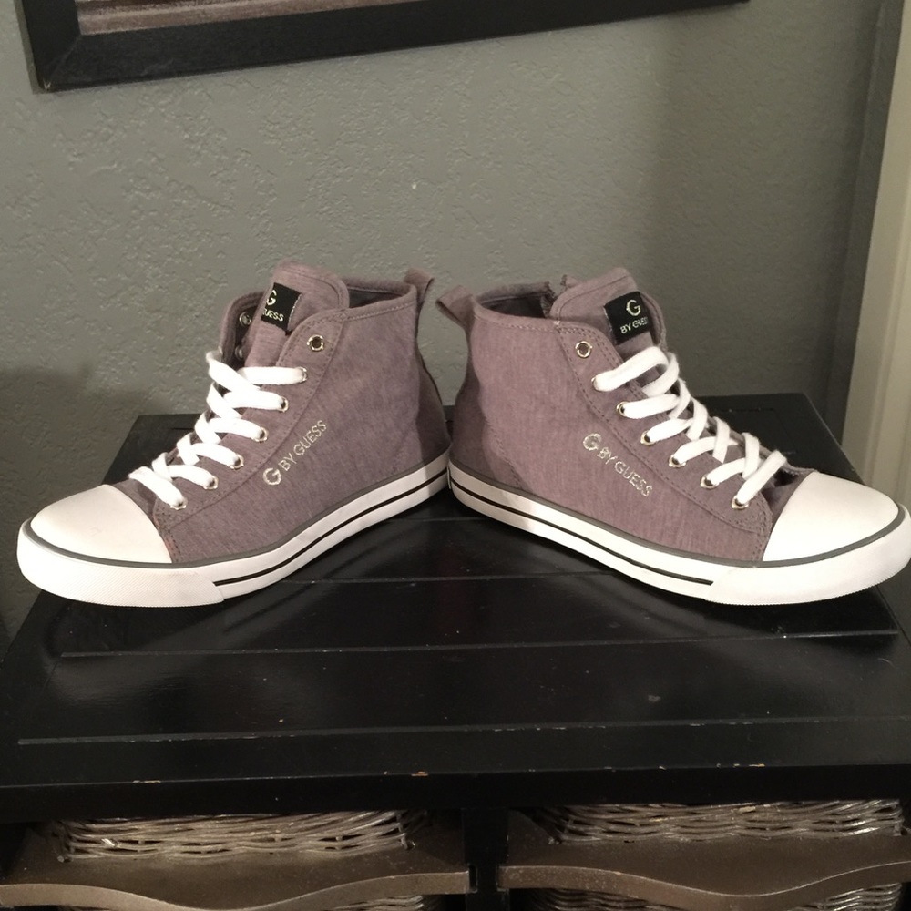 G by Guess high top zip up shoes