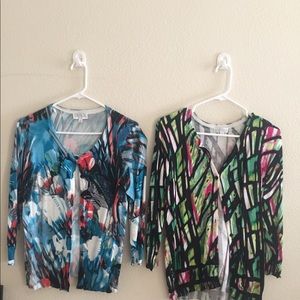 Bundle of 4 Joseph A cardigans