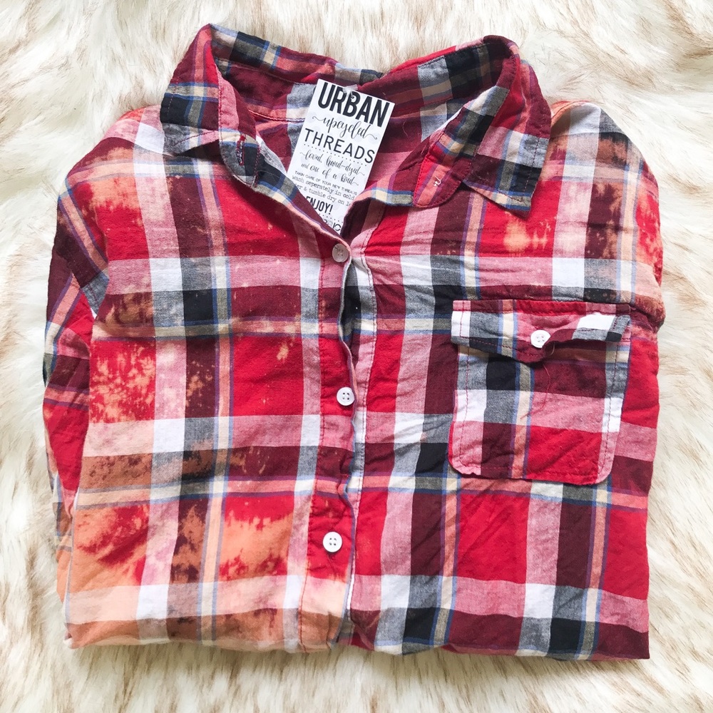 Urban Upcycled Threads Flannel