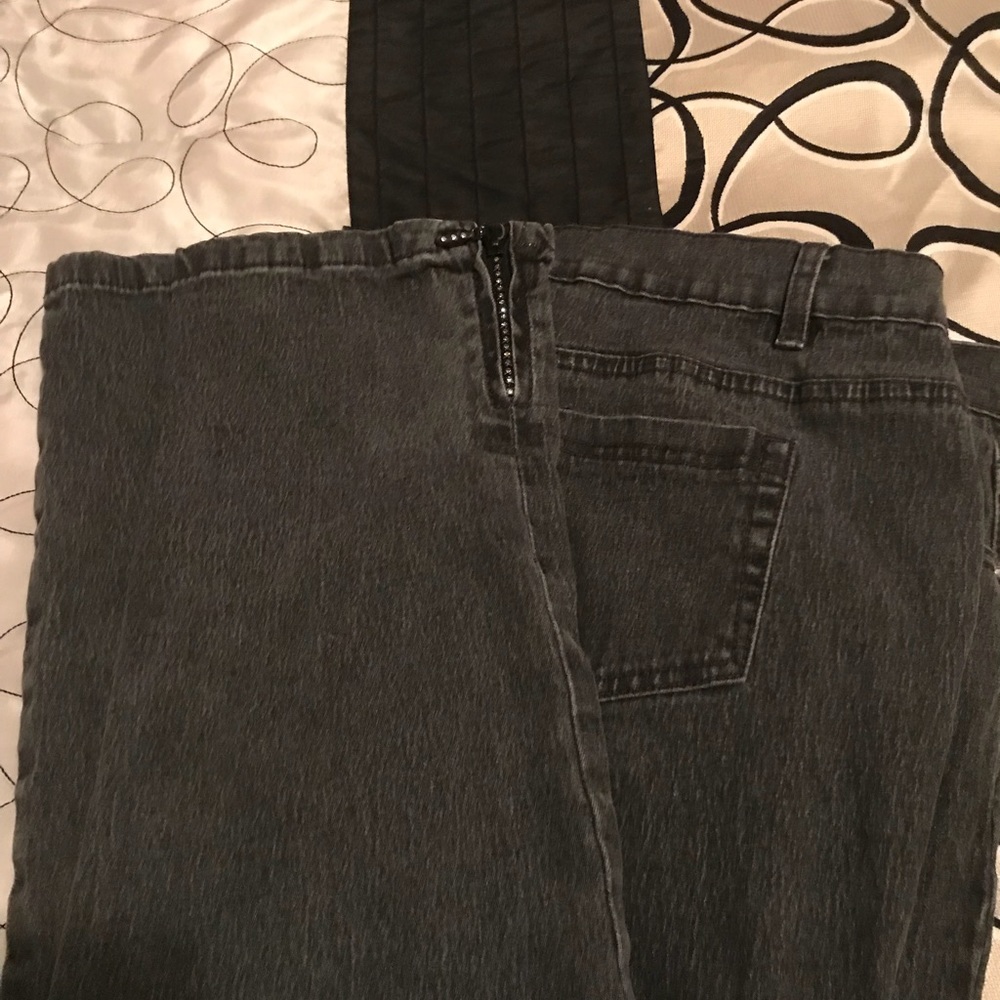 Dian Gilman Washed black jeans