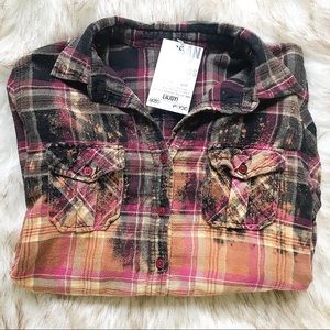 Urban Upcycled Threads Flannel