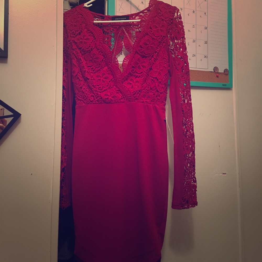 Beautiful red dress