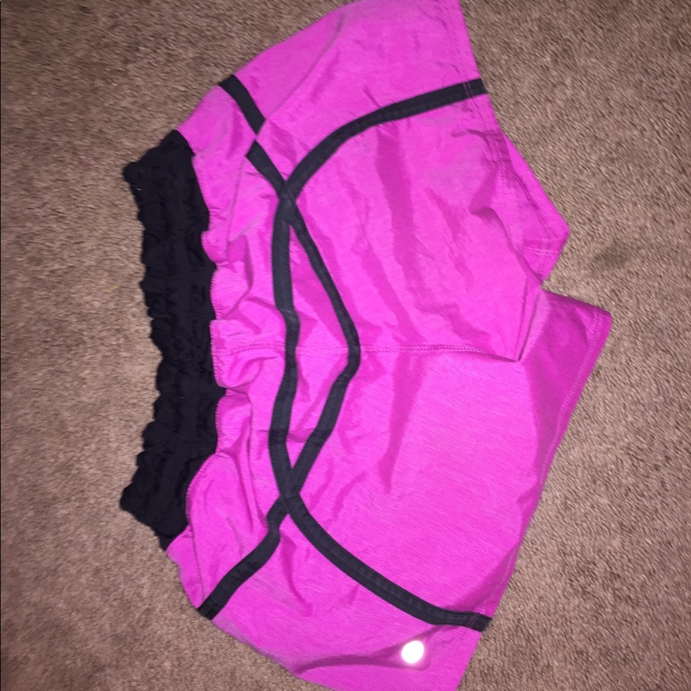 Lulu lemon shorts hardly worn!