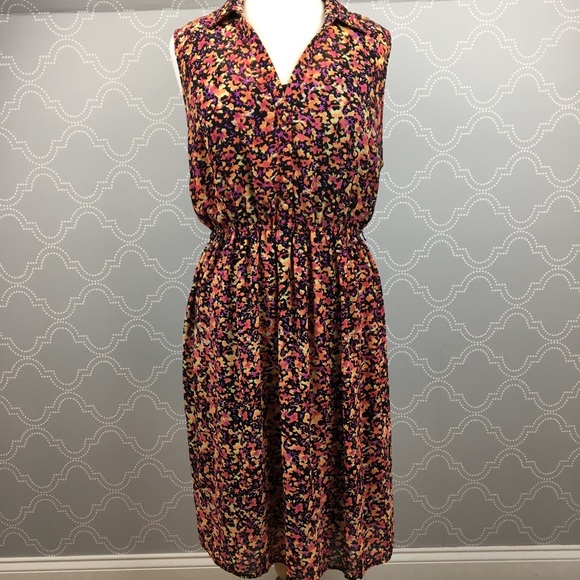 torrid Dresses & Skirts - Torrid | sleeveless fit and flare floral dress