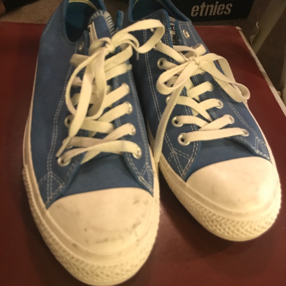 Blue Converse