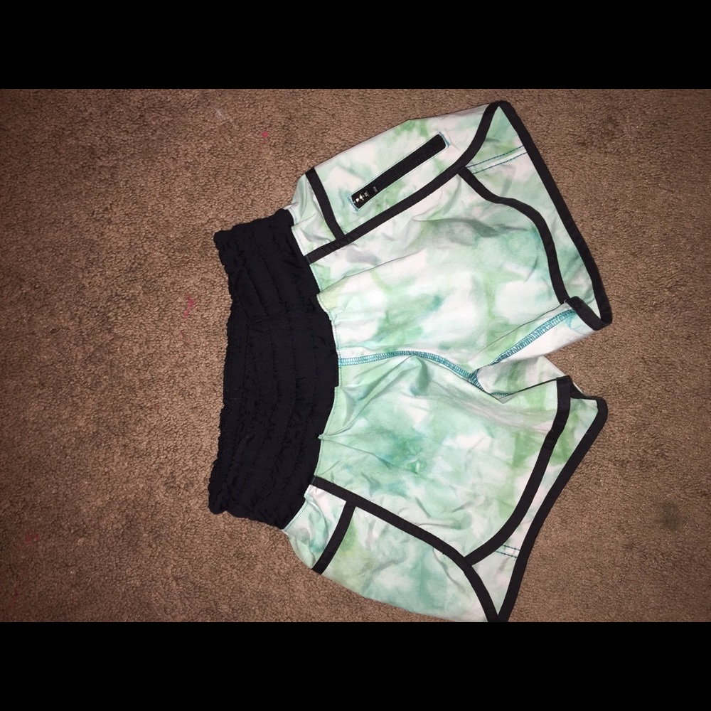 Lulu lemon shorts hardly worn!