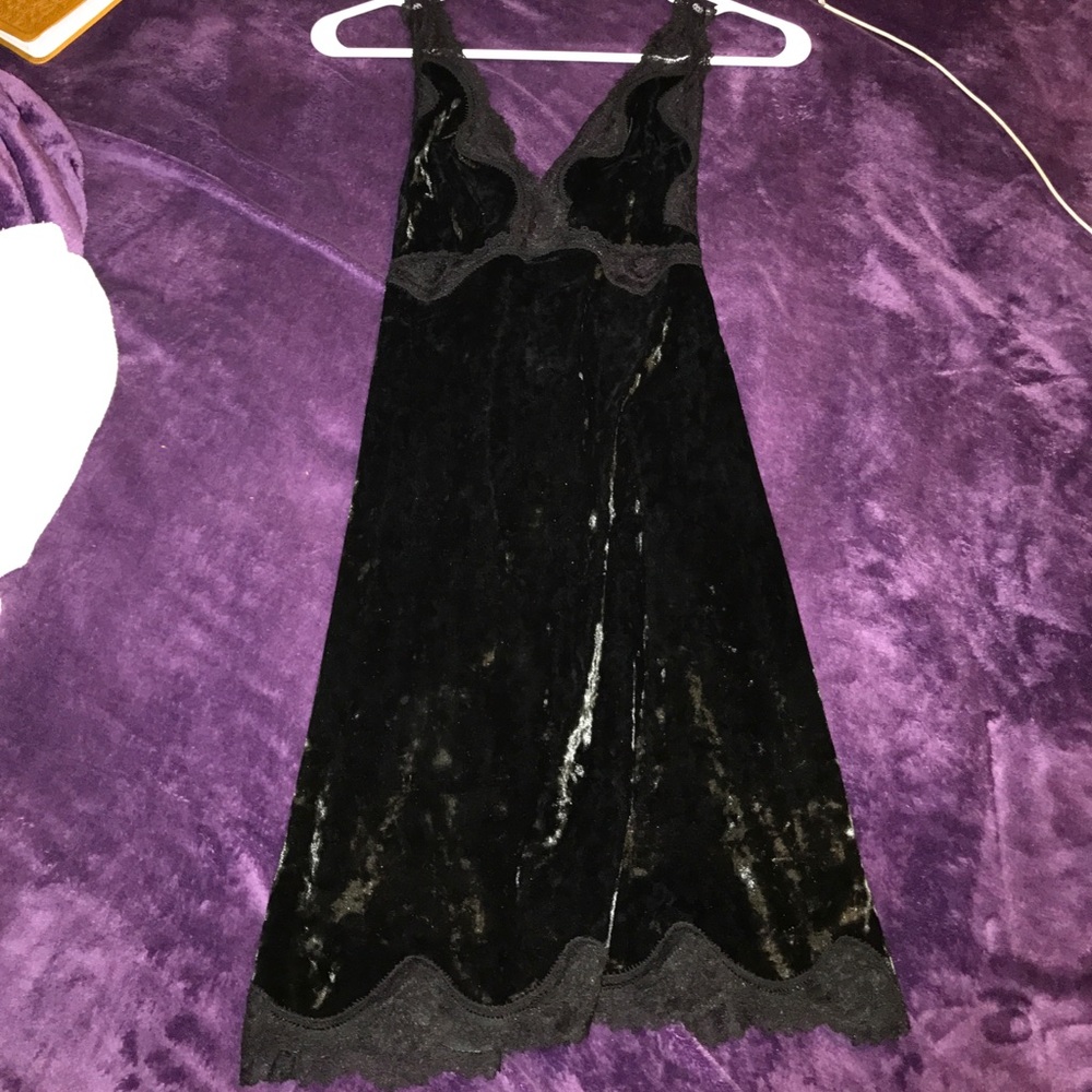 Black sleepwear dress from Victoria secret