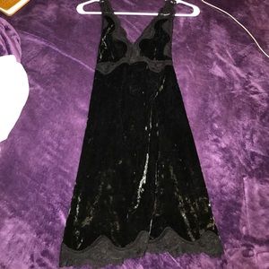 Black sleepwear dress from Victoria secret