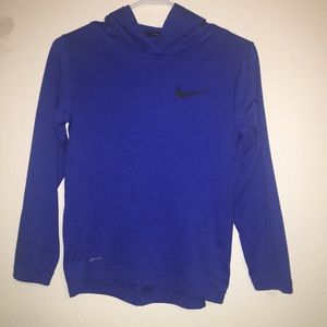 Boys dri fit Nike hoodie