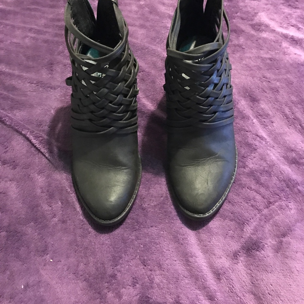 Black booties
