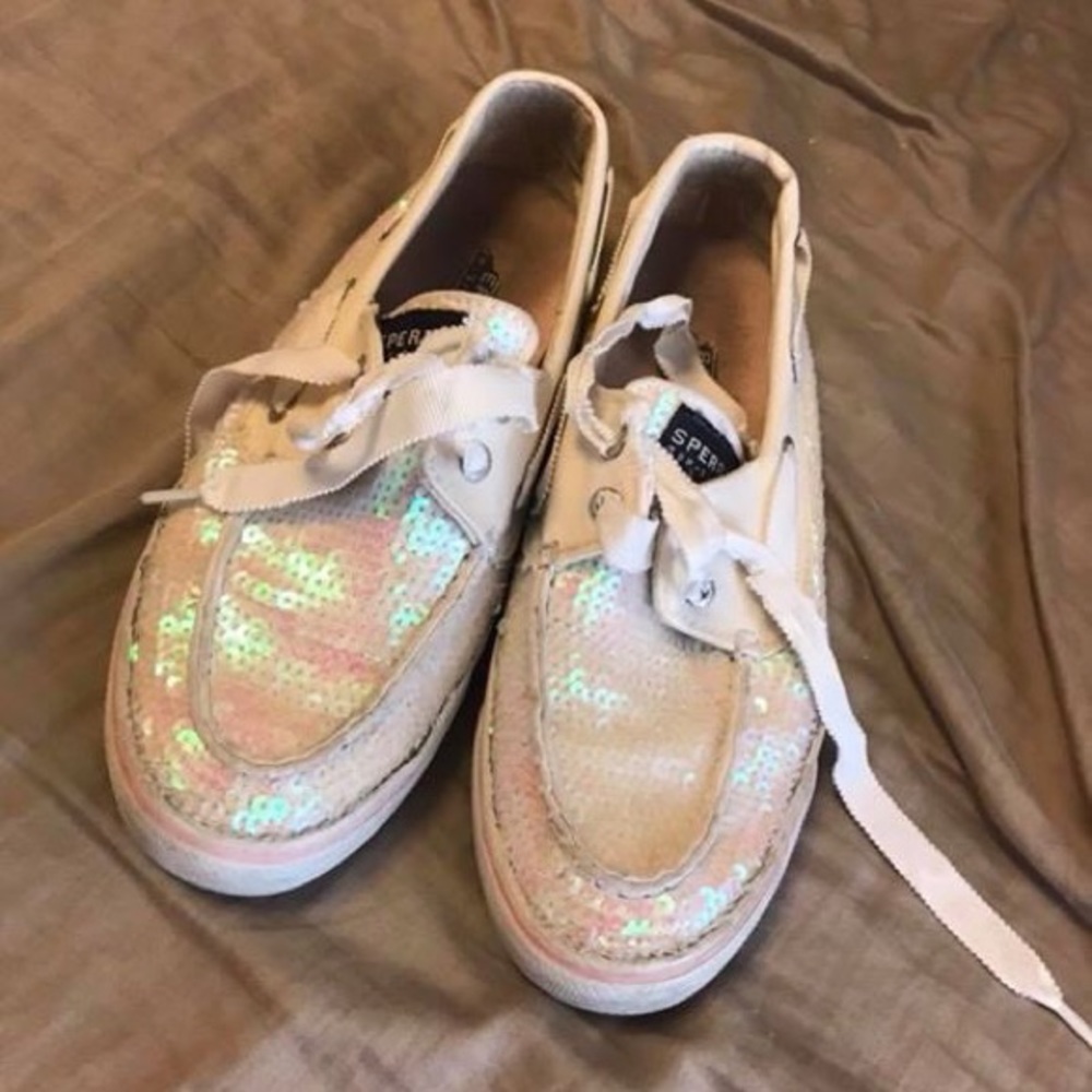 Sparkly sperrys