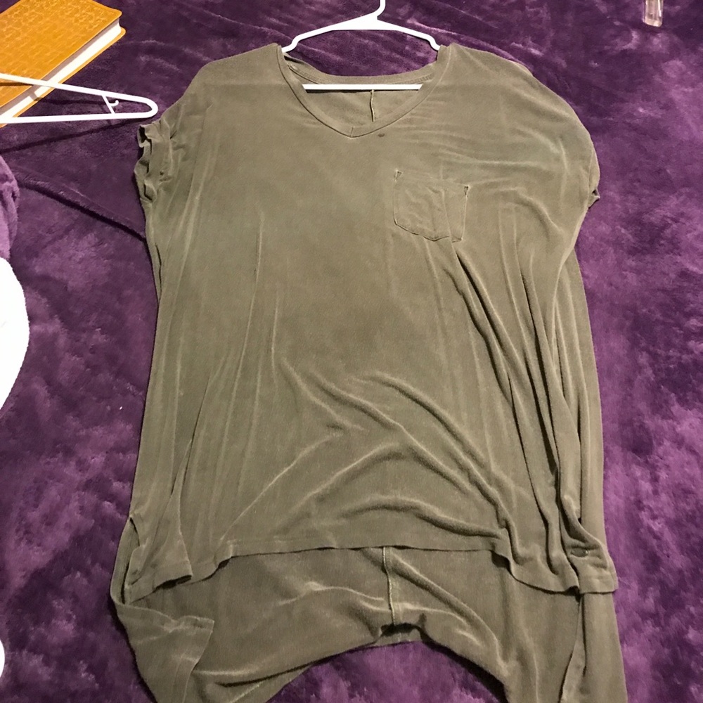Green t-shirt