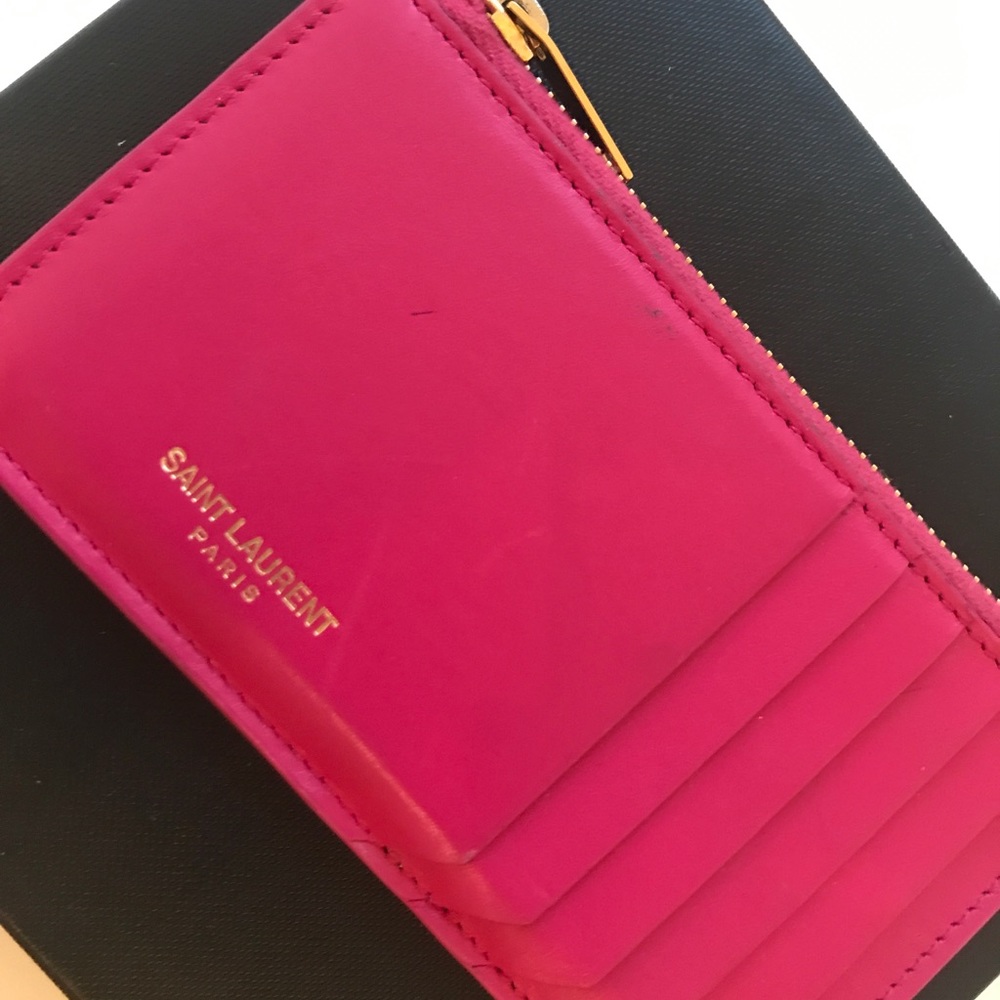 Saint Laurent card wallet