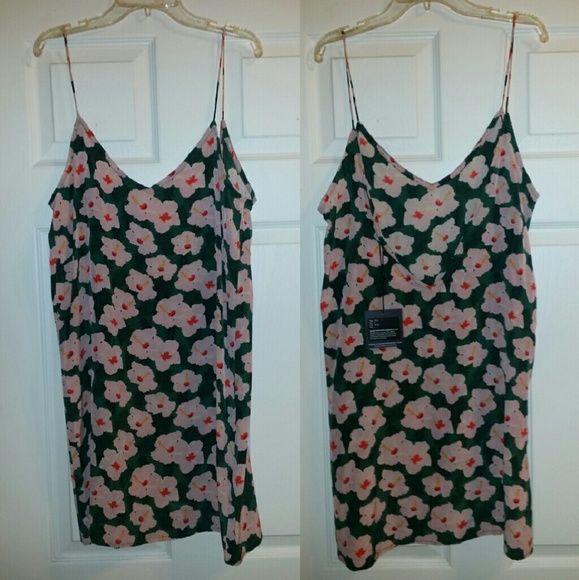 New acacia mahalo flores silk dress swimwear P XS - Picture 6 of 6