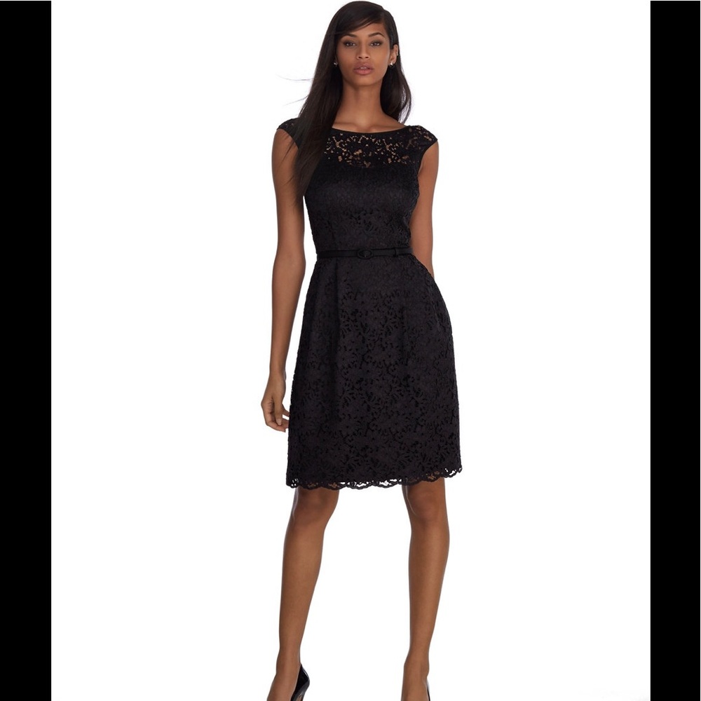 Mid length lace dress, Never Warn!