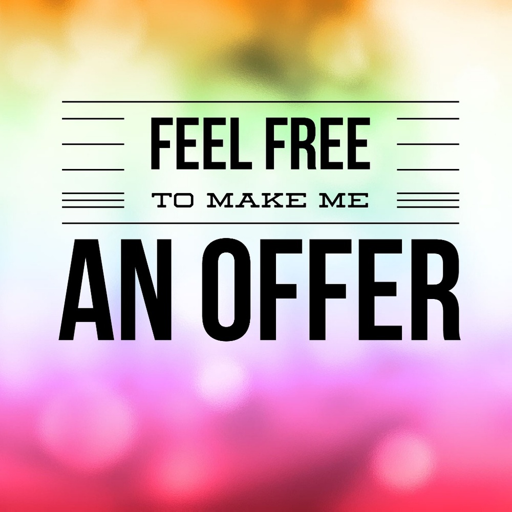 Everything is negotiable