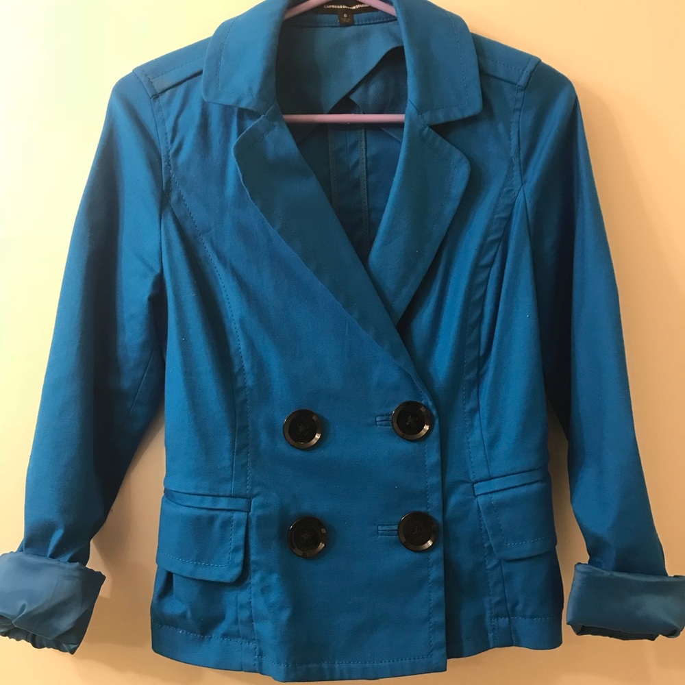 Blue blazer