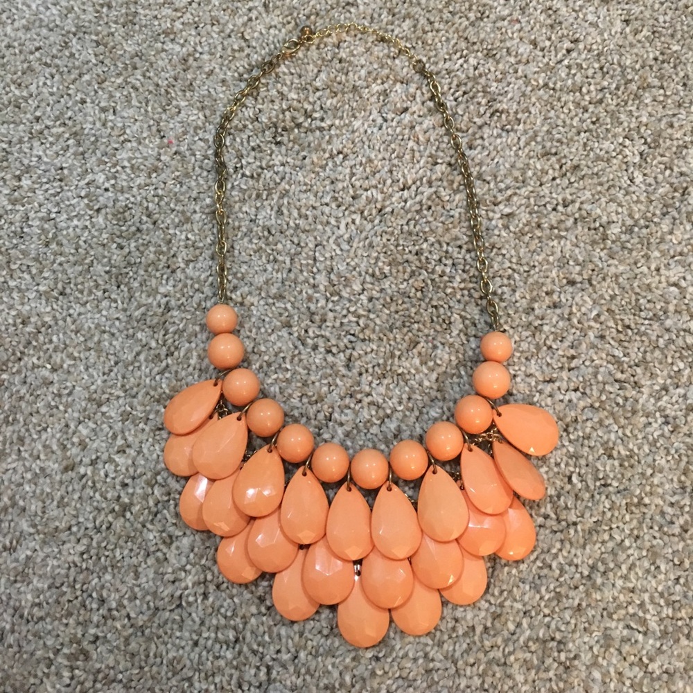 Coral Statement Necklace