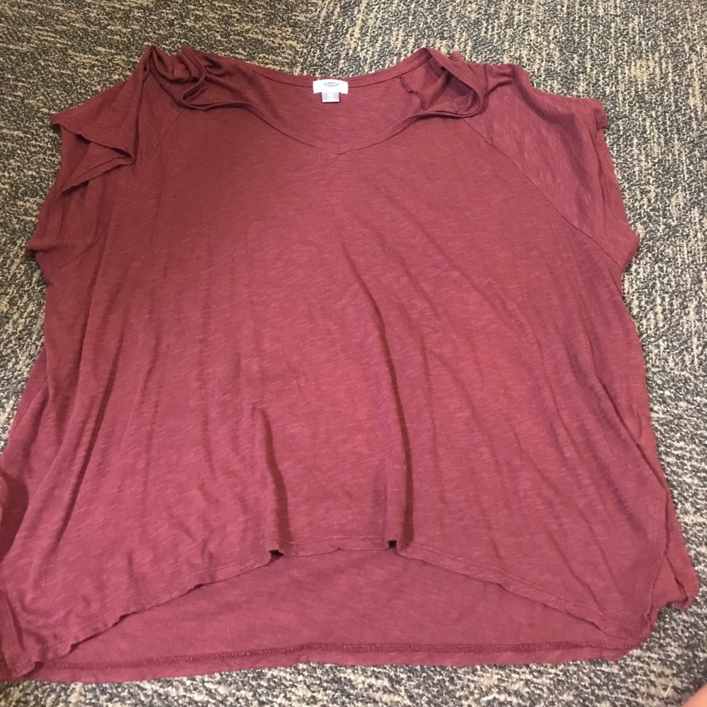 Old Navy Split Hem Slouchy Tee