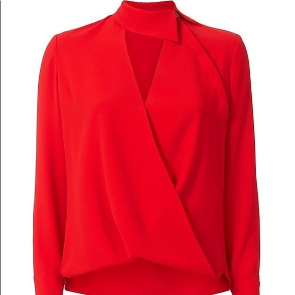 Intermix Exclusive Red Blouse