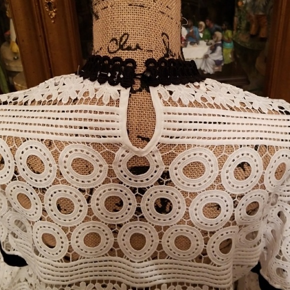 CHIC WISH CROCHET TOP - Picture 4 of 6