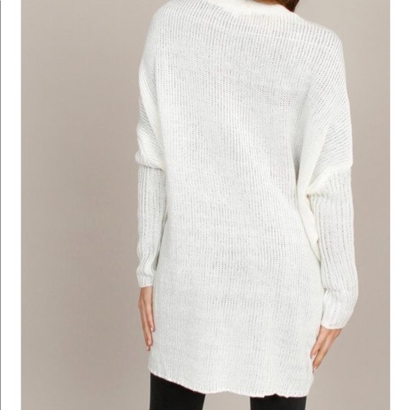 ✨LAST ONE ✨Long sleeve open draped cardigan - Picture 4 of 8