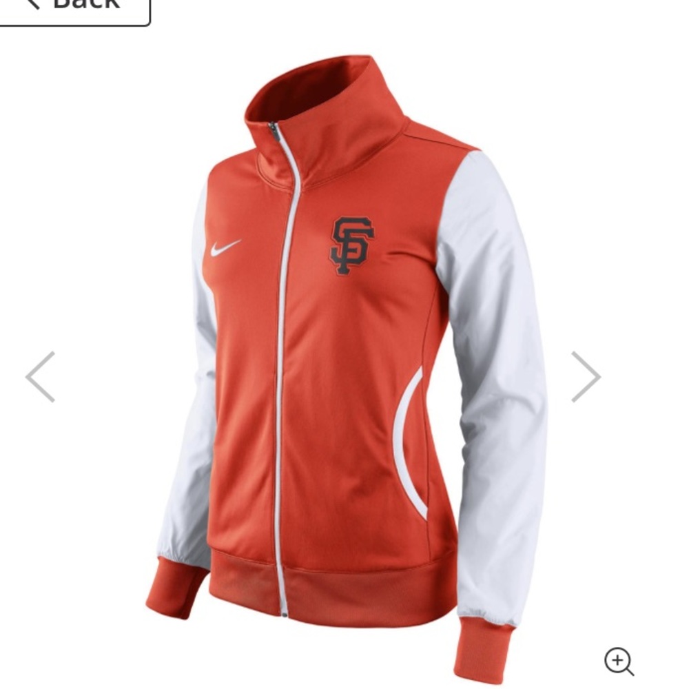 Nike Giants Black/White Track Jacket