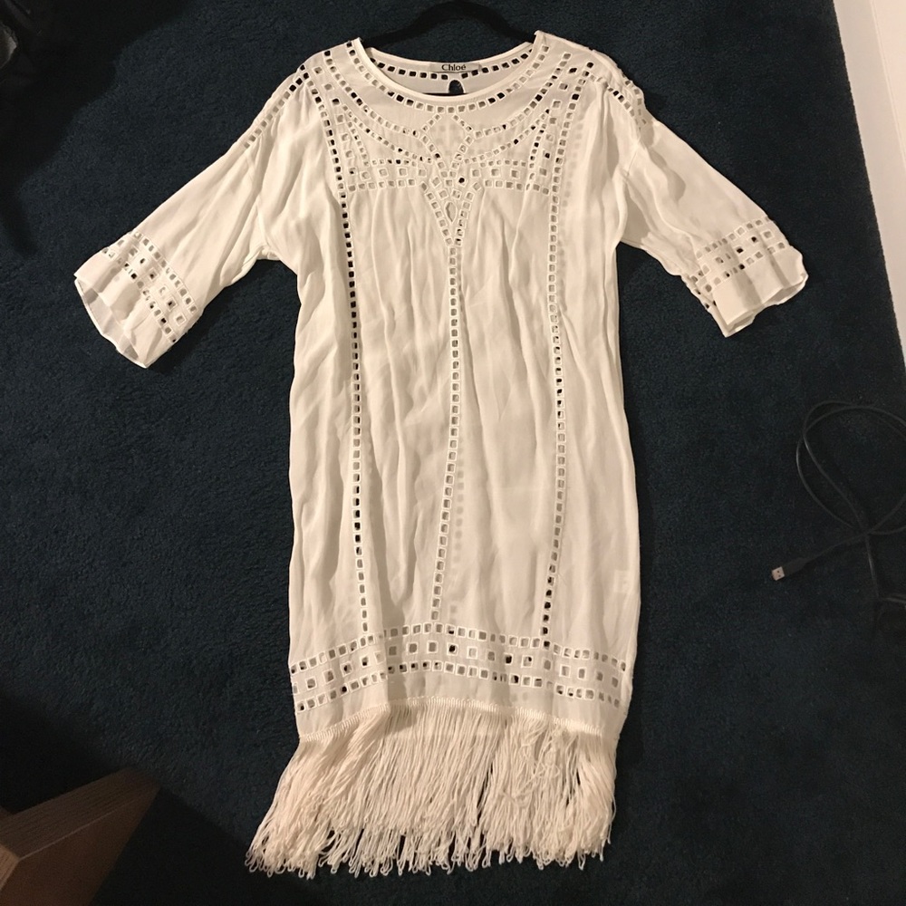 Beautiful white dress