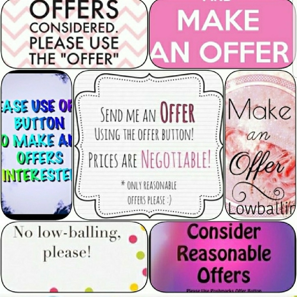 Reasonable offers considered