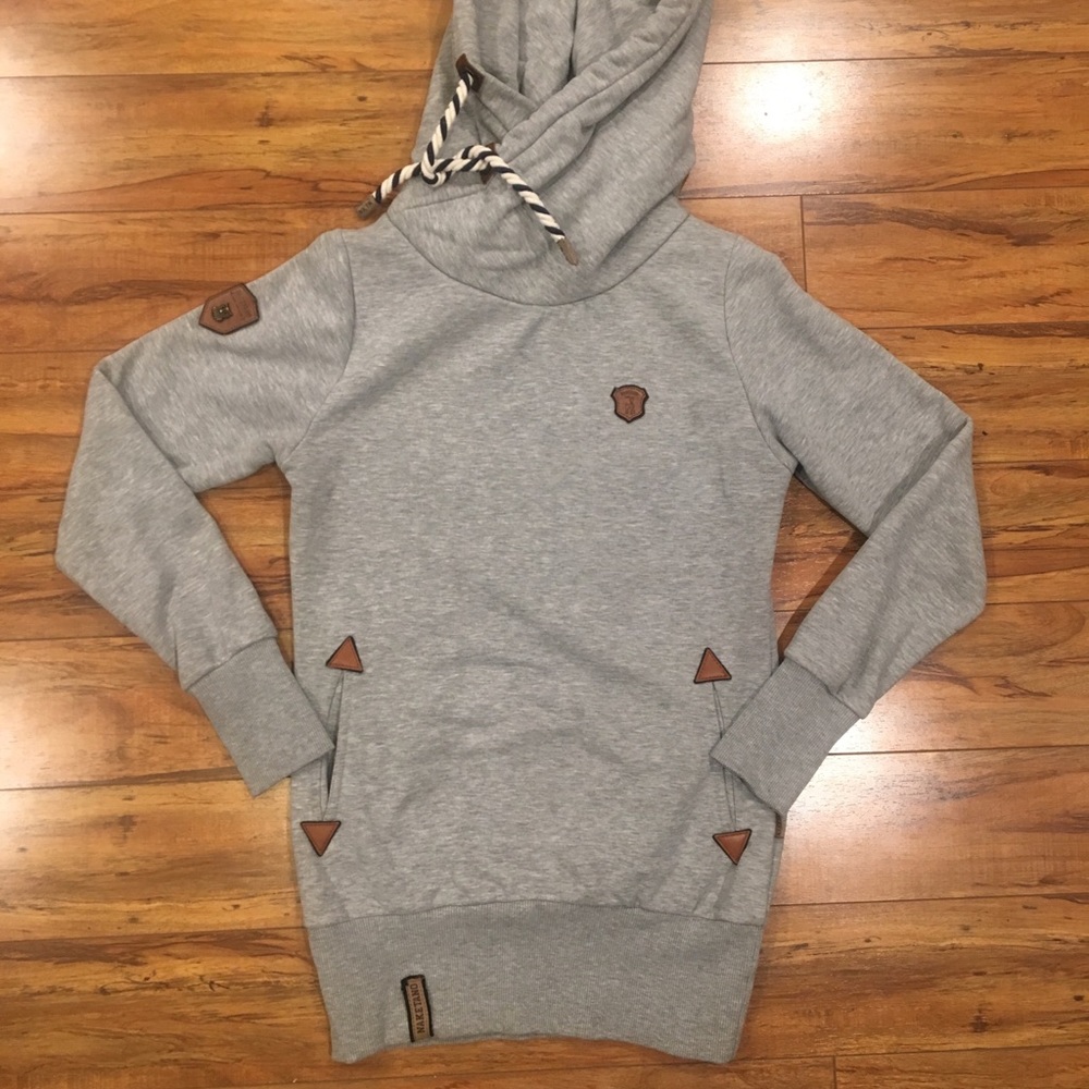 Naketano gray hoodie ✌🏻😊✌🏻