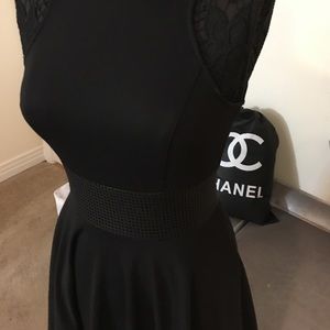 Bebe black A line dress Size S