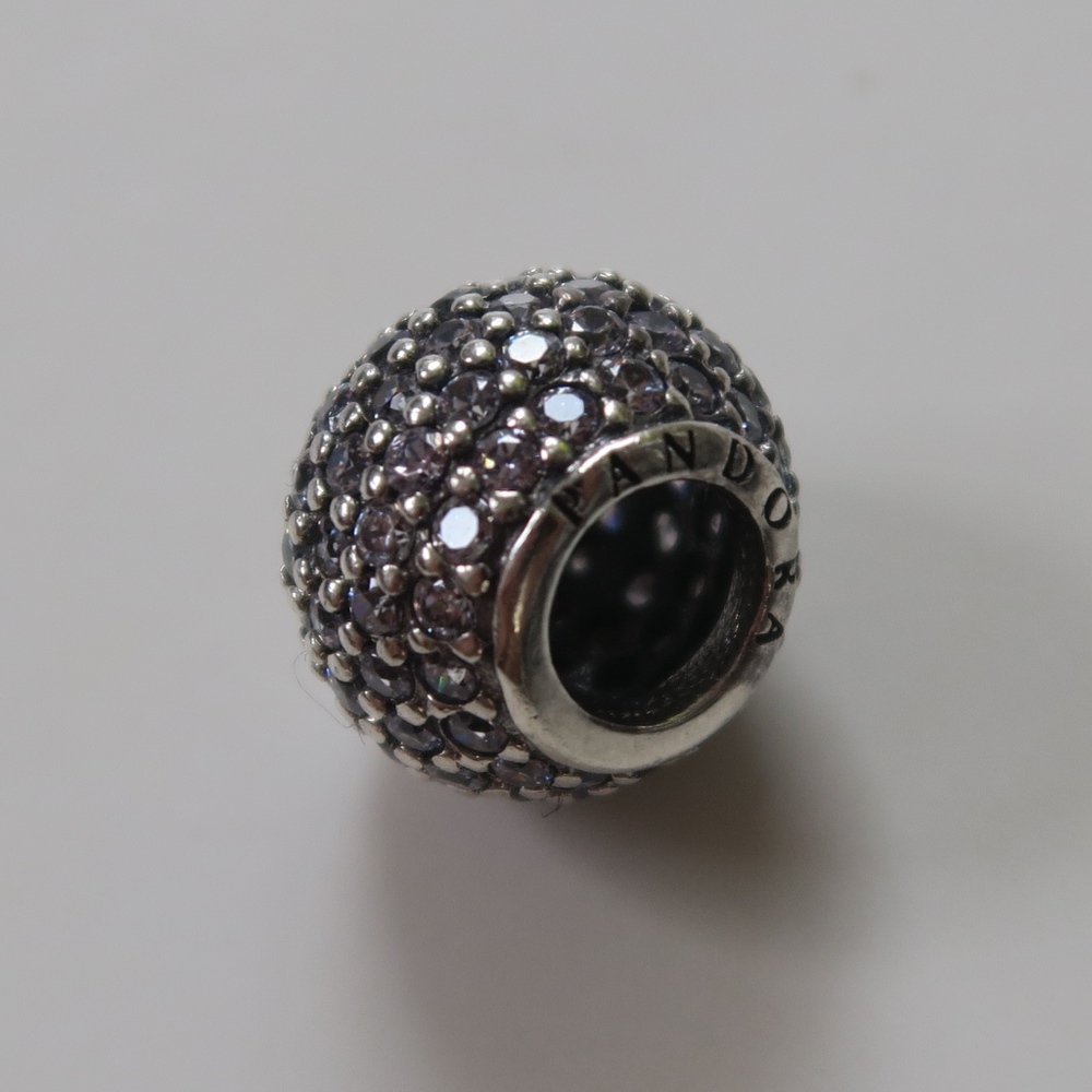 Pandora Pavé Lights Charm, Clear CZ