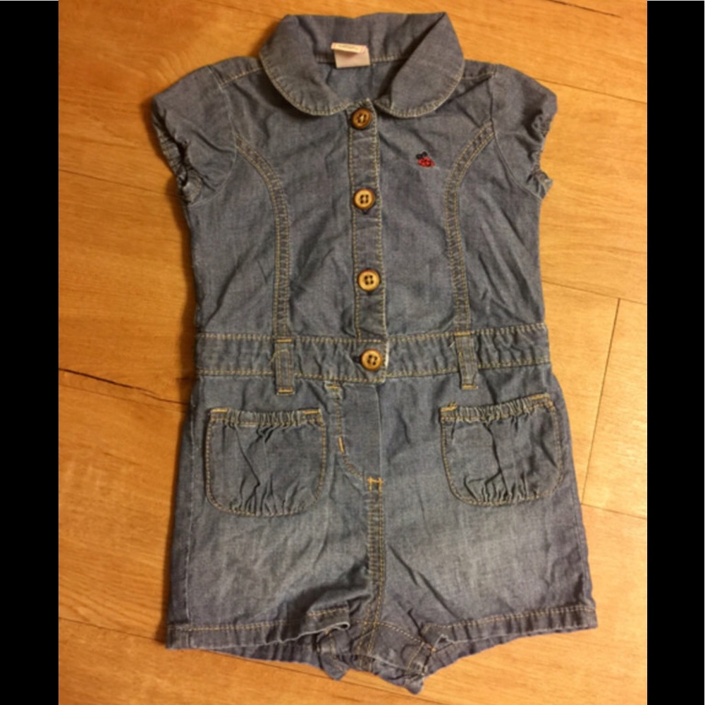 0ld Navy Denim Romper